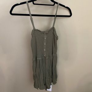 Wild Fable Olive Green Romper